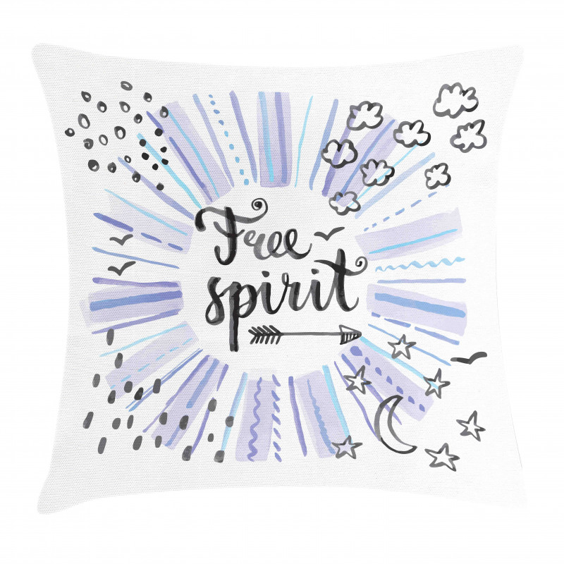 Starburst Free Spirit Pillow Cover