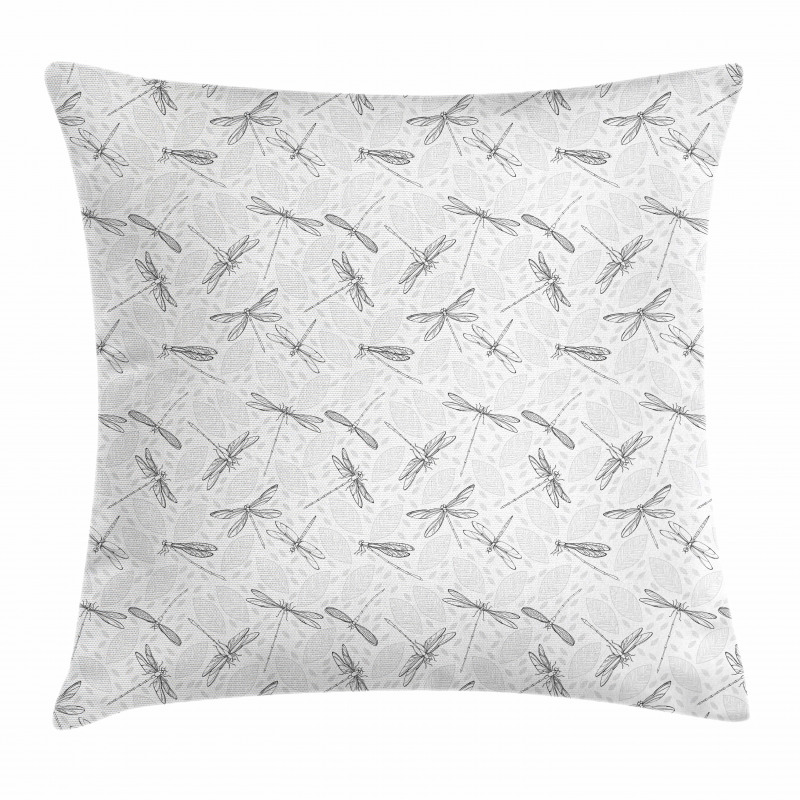 Foliage Leaves Spring Pillow Cover