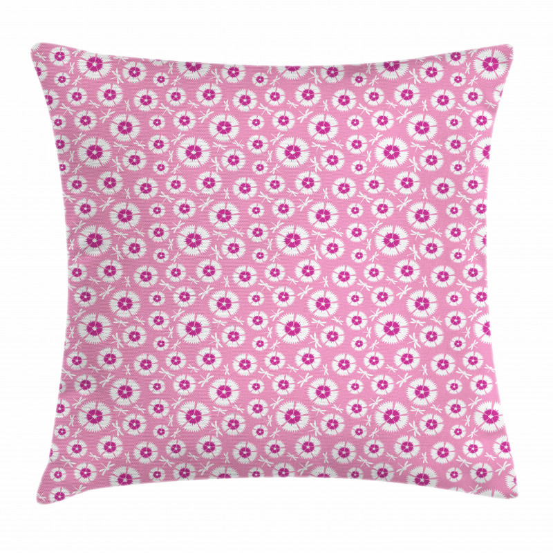 Petals with Bugs Pillow Cover