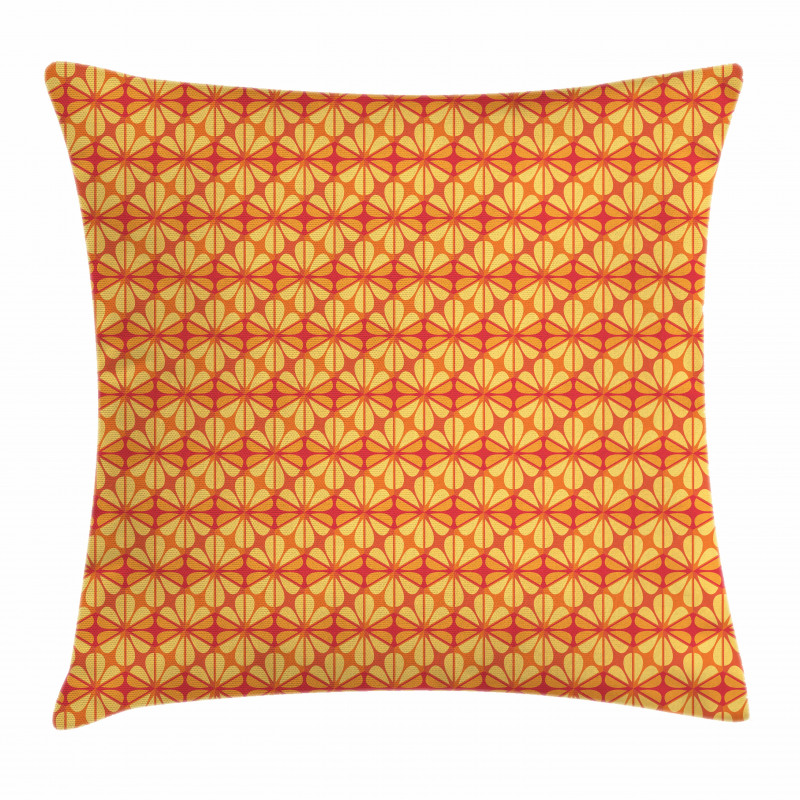 Floral Modern Mosaic Pillow Cover