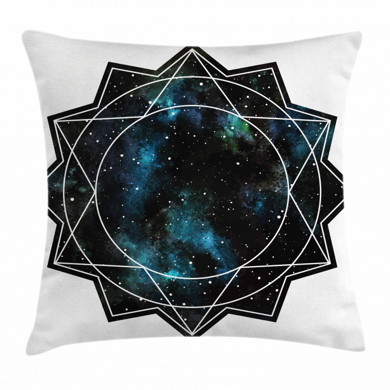 Polygonal Star Pillow Cover