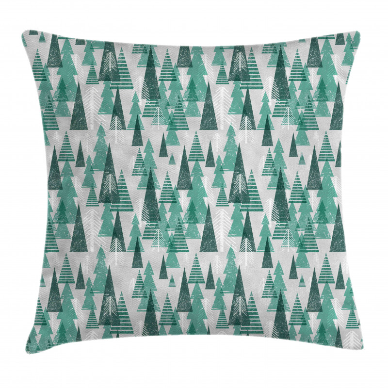Winter Trees Pillow Cover