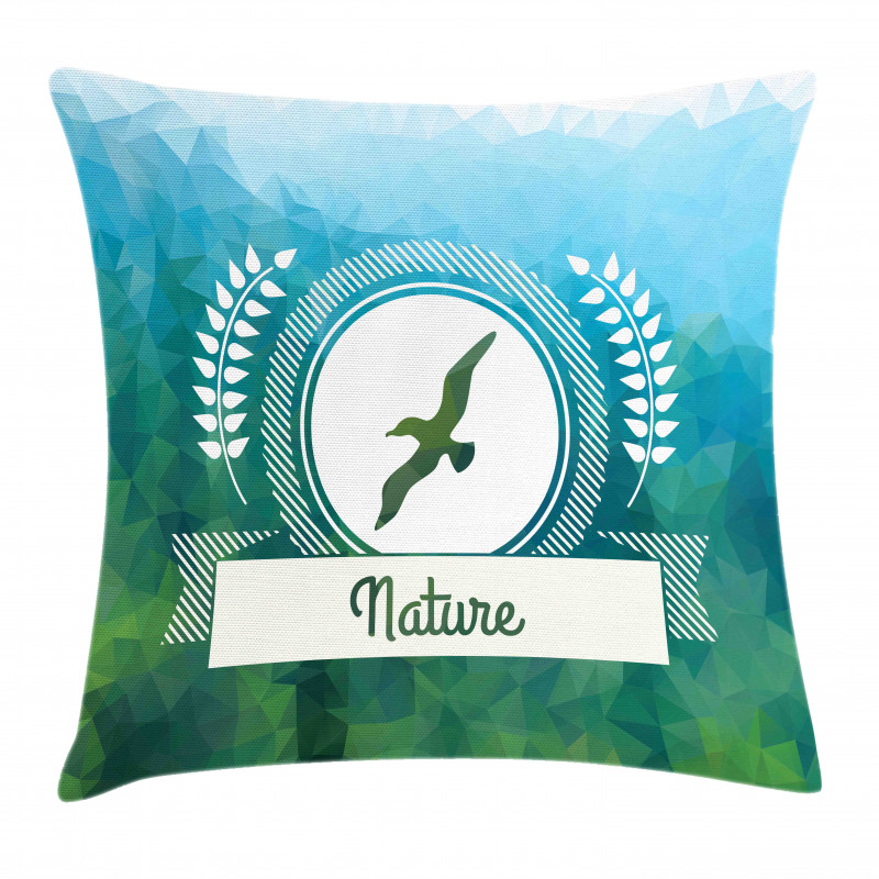 Low Poly Trees Pillow Cover