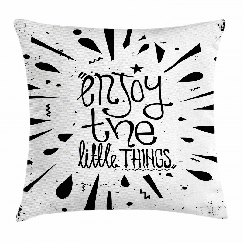 Vintage Motivation Boost Pillow Cover