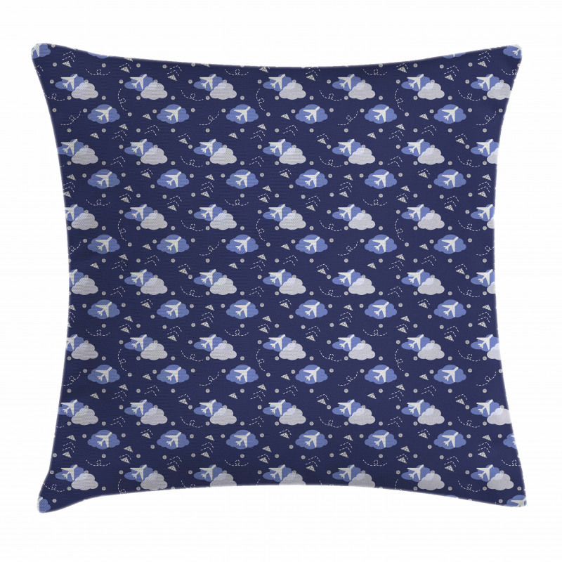 Geometrical Aircraft Pillow Cover