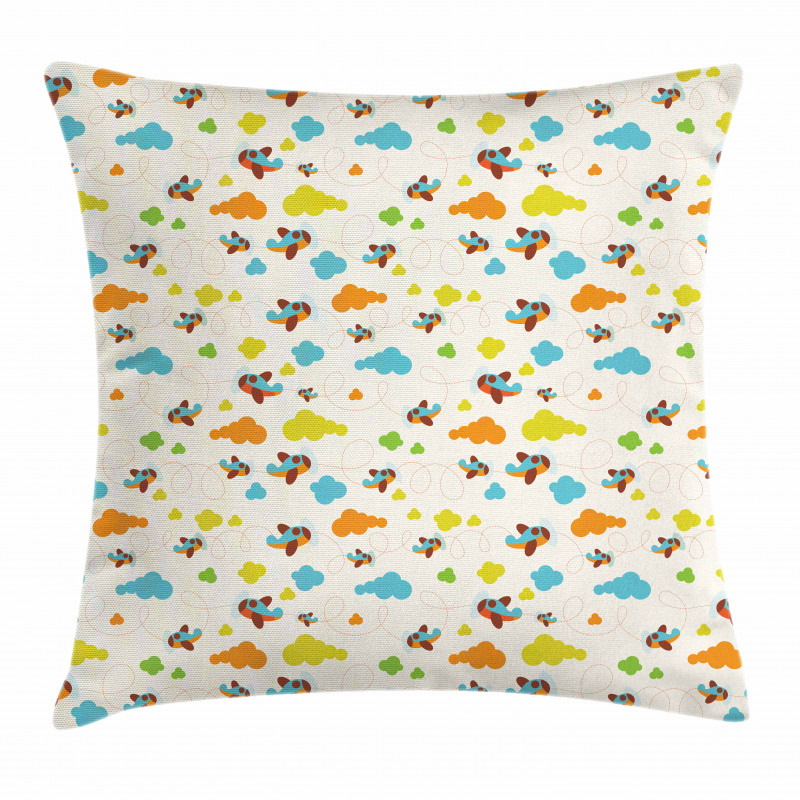Pastel Colored Toddler Pillow Cover