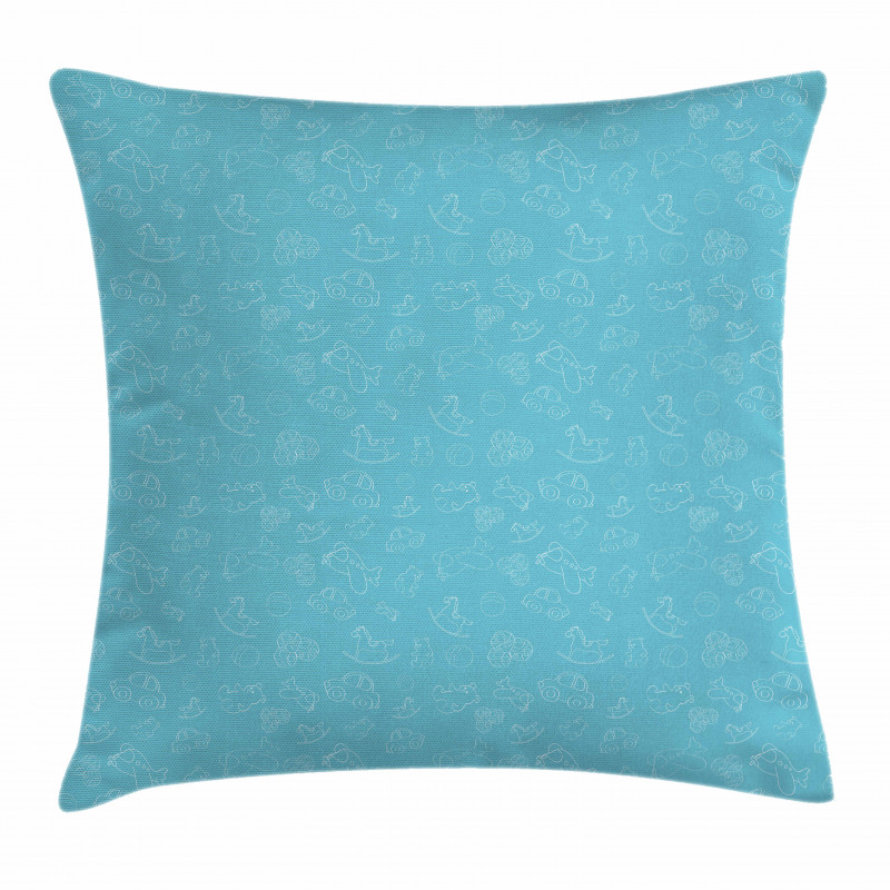 Different Kids Toys Pillow Cover