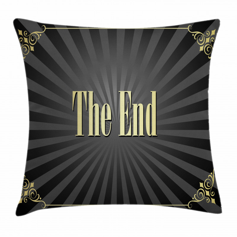 End Scene Pillow Cover