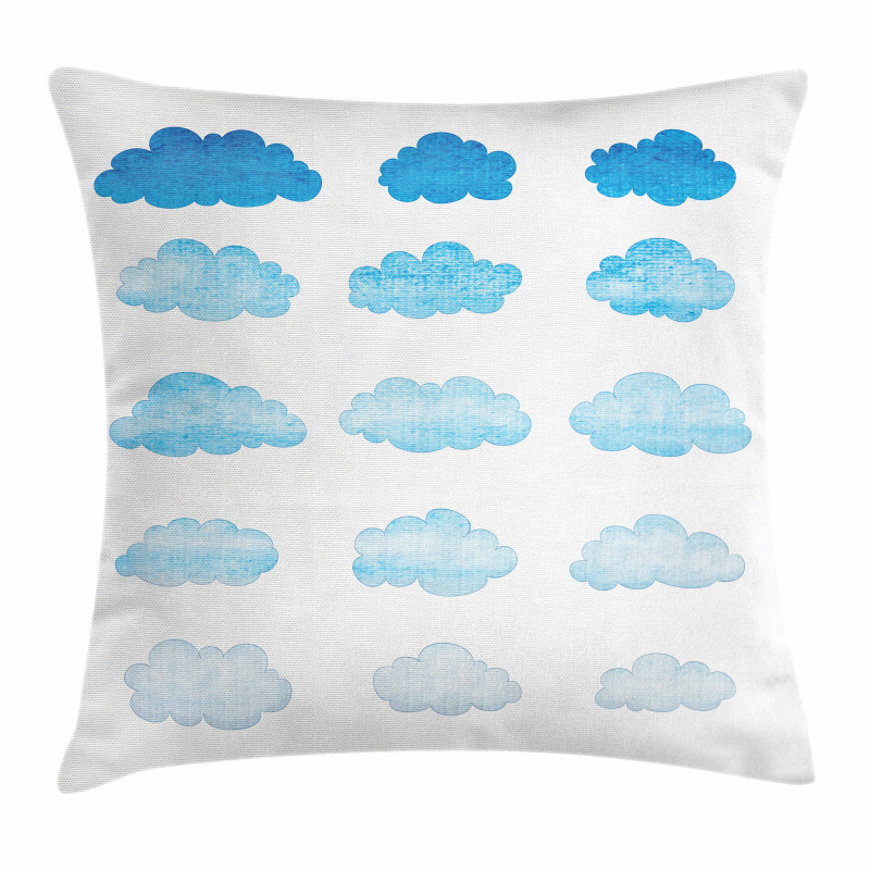 Blended Watercolor Style Pillow Cover