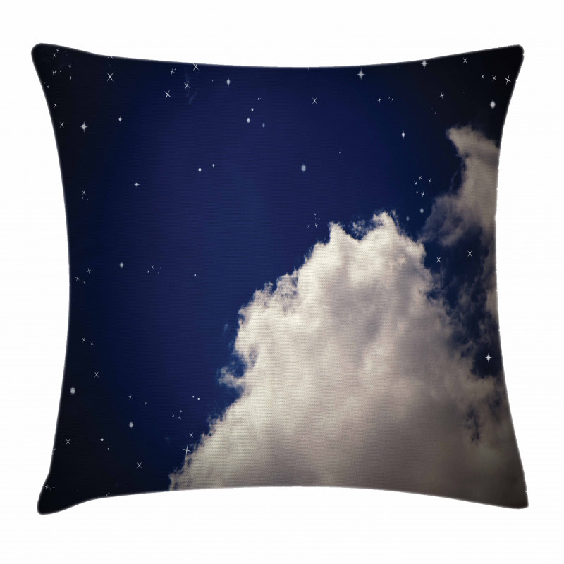 Nocturnal Theme Night Sky Pillow Cover