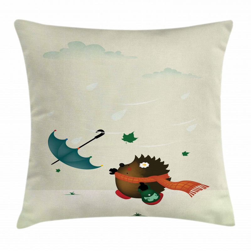 Windynd Rainy Day Pillow Cover