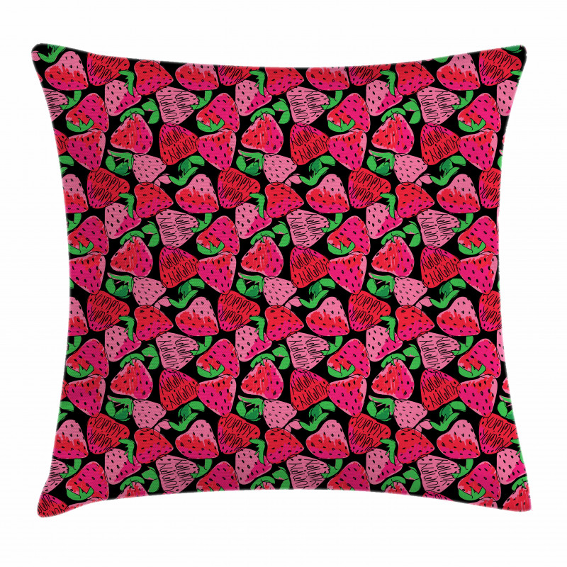 Colorful Sketch Pillow Cover