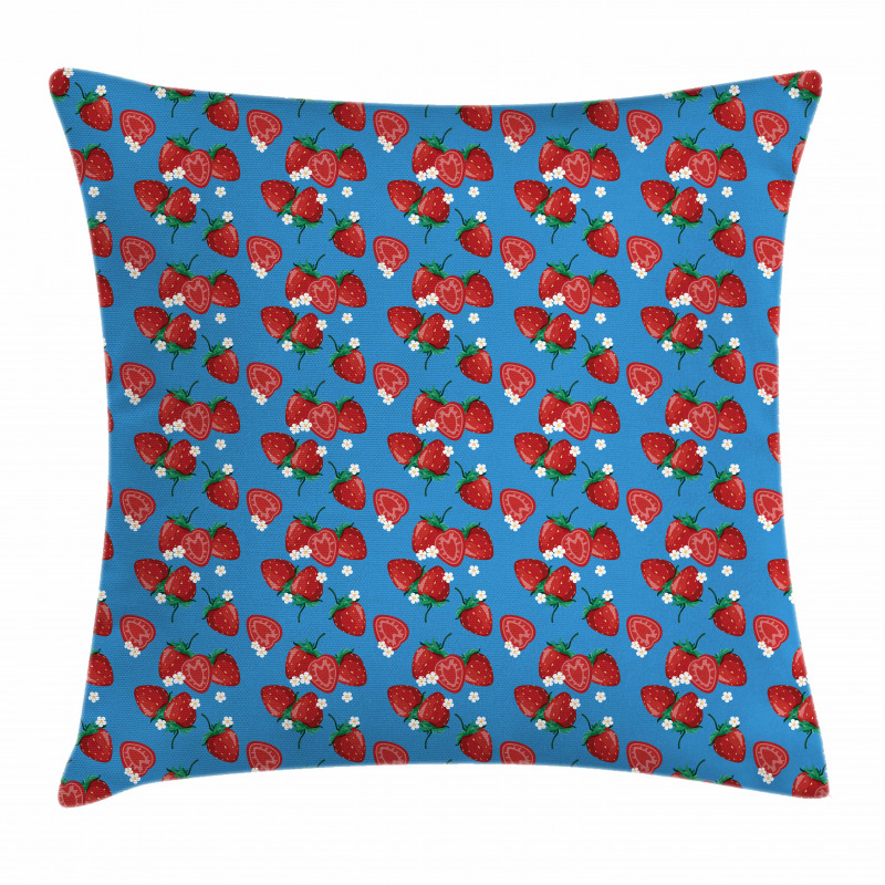 Yummy Fresh Fruits Pillow Cover