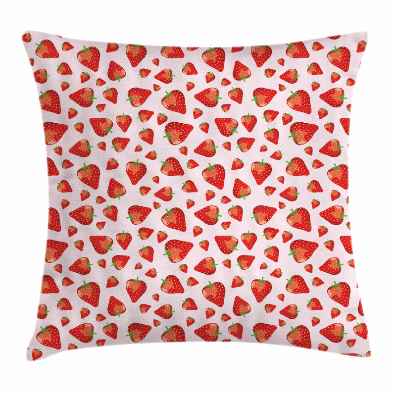 Juicy Ripe Berries Pillow Cover