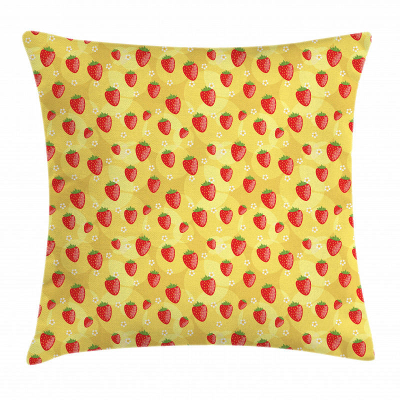 Retro Spring Theme Pillow Cover