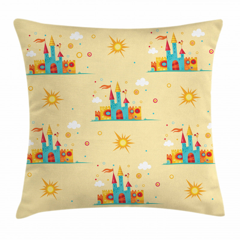 Medieval Castle Pillow Cover