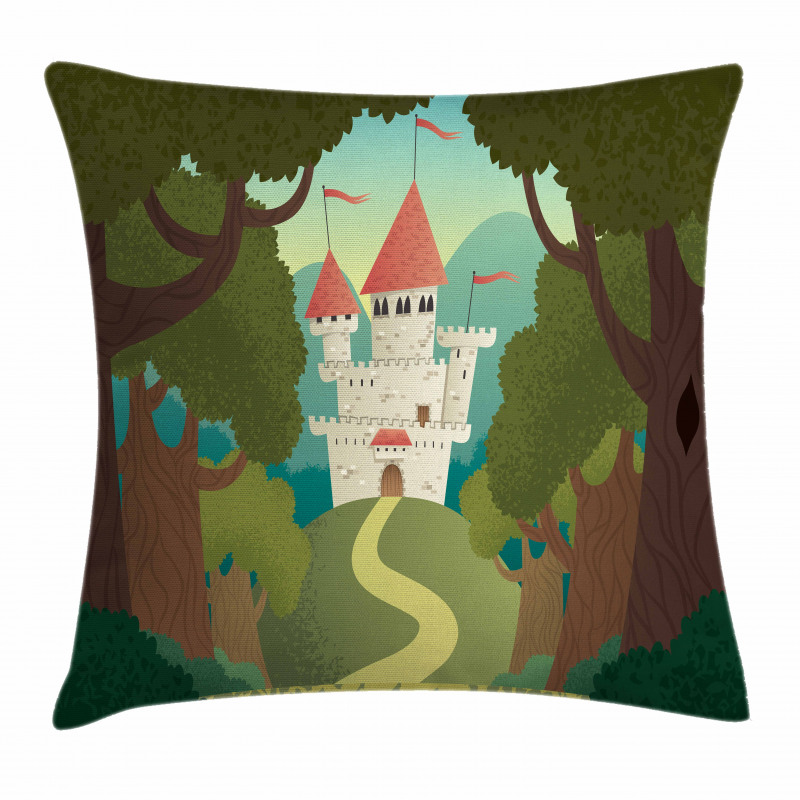 Medieval Woodlands Pillow Cover