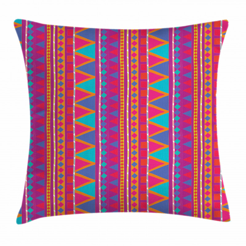 Tribal Zigzags Pillow Cover