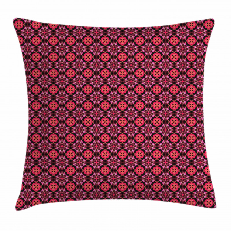 Retro Geometry Pillow Cover