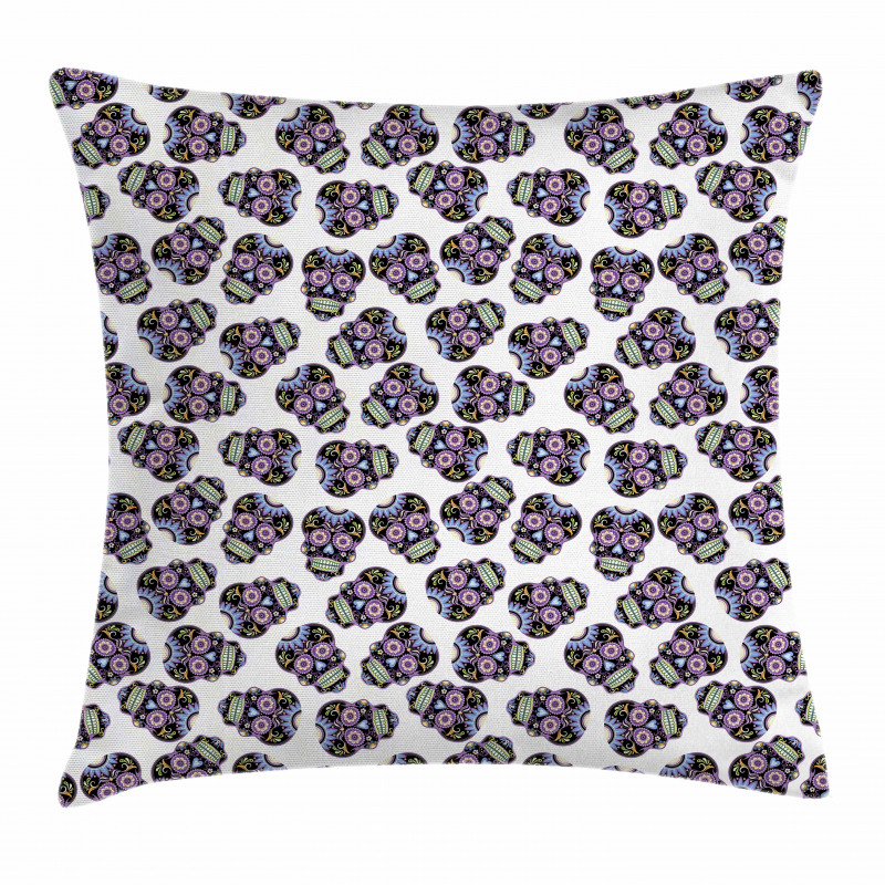 Calavera Skulls Pillow Cover