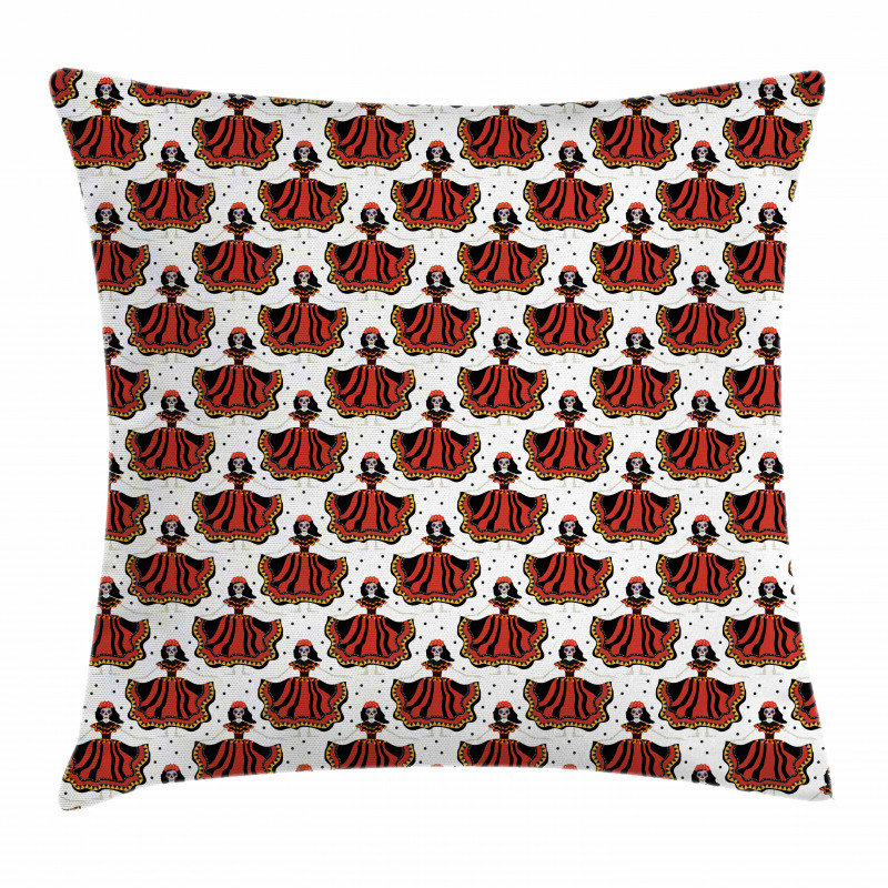 Calavera Catrina Pillow Cover