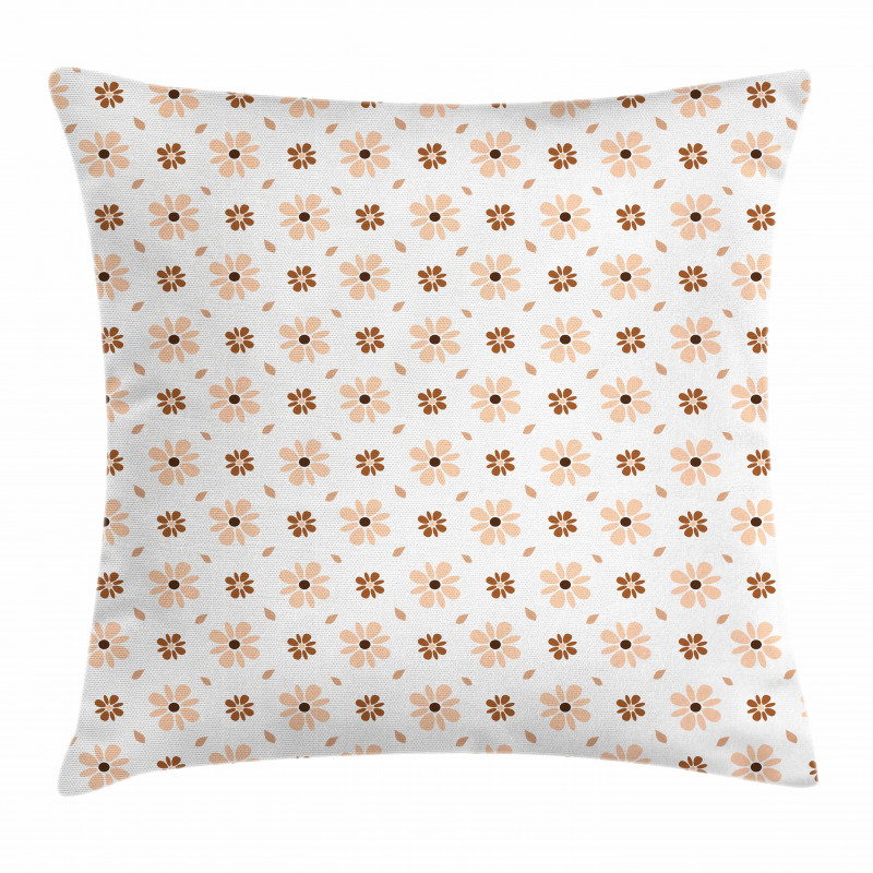 Botanic Flowers Pillow Cover