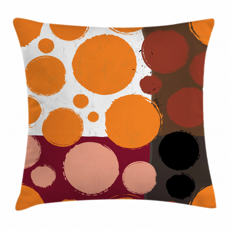 Ink Splashed Backdrop Pillow Cover