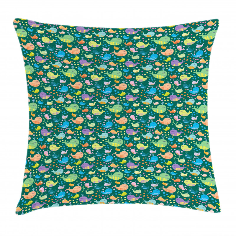 Childish Cartoon Fauna Pillow Cover