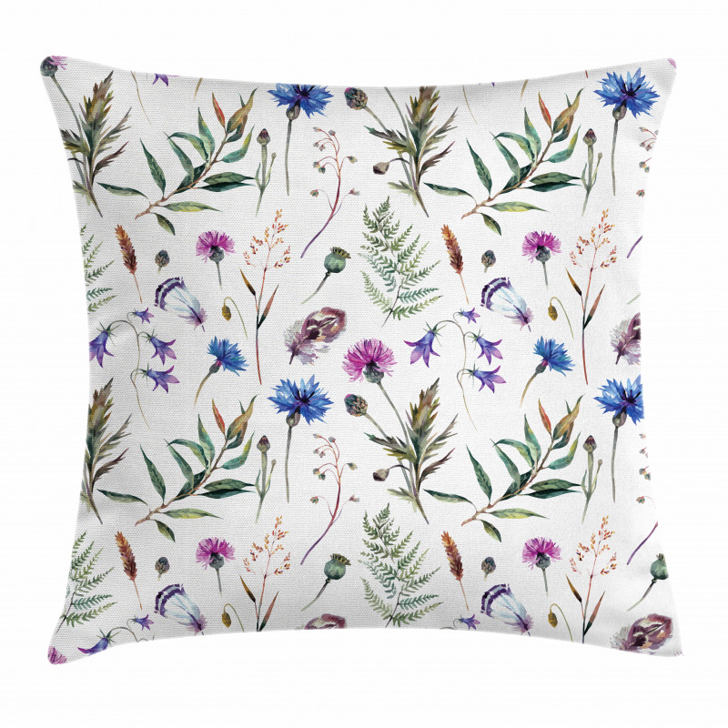 Wildflowers in Spring Pillow Cover