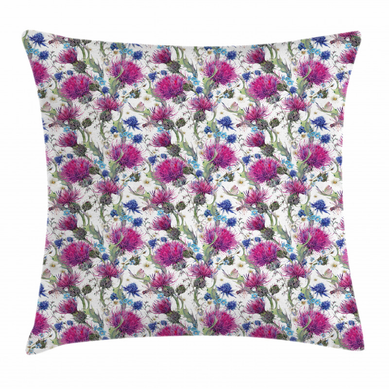 Colorful Summer Nature Pillow Cover