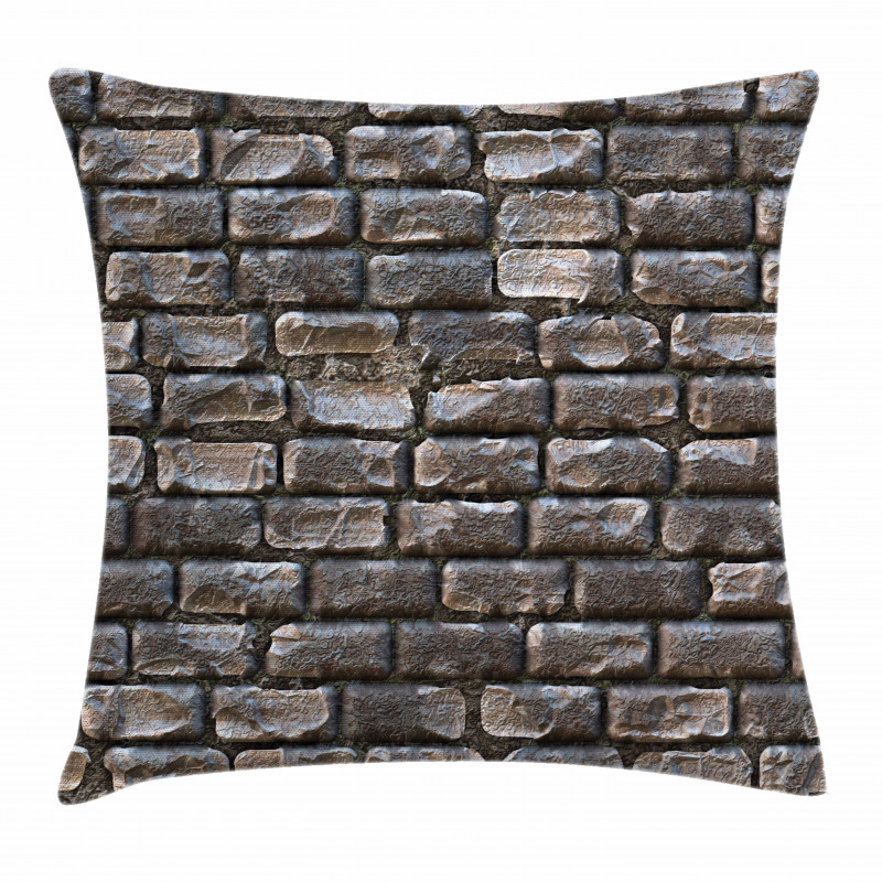 Fuliginous Tiles Pillow Cover