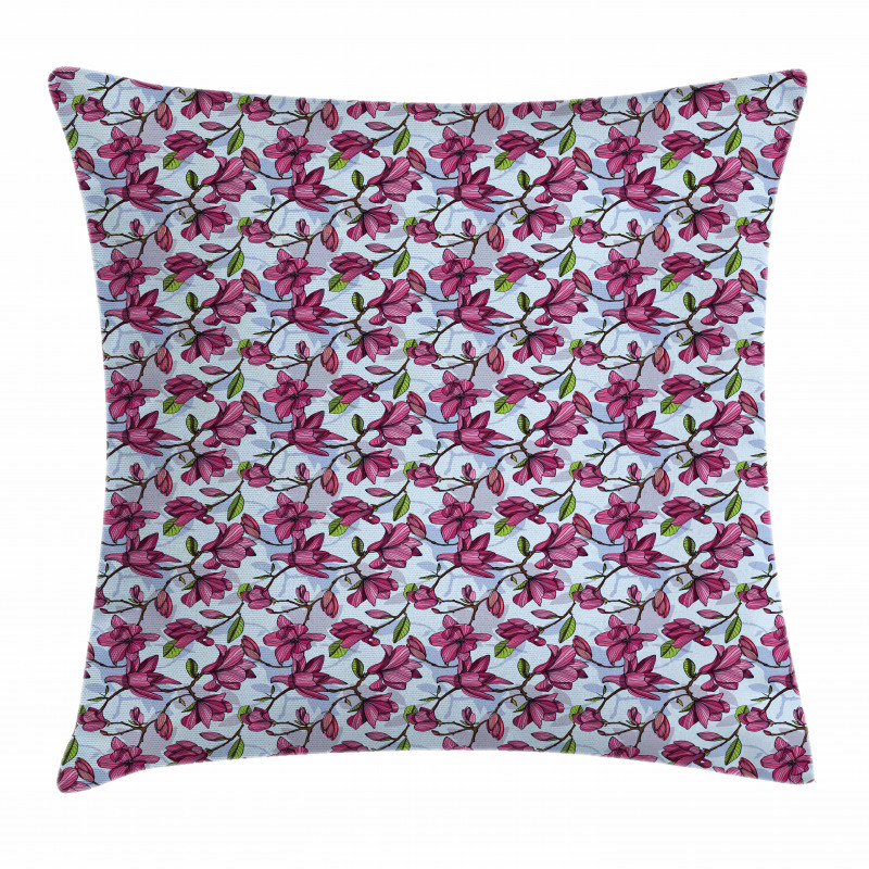 Flowering Branches Pillow Cover