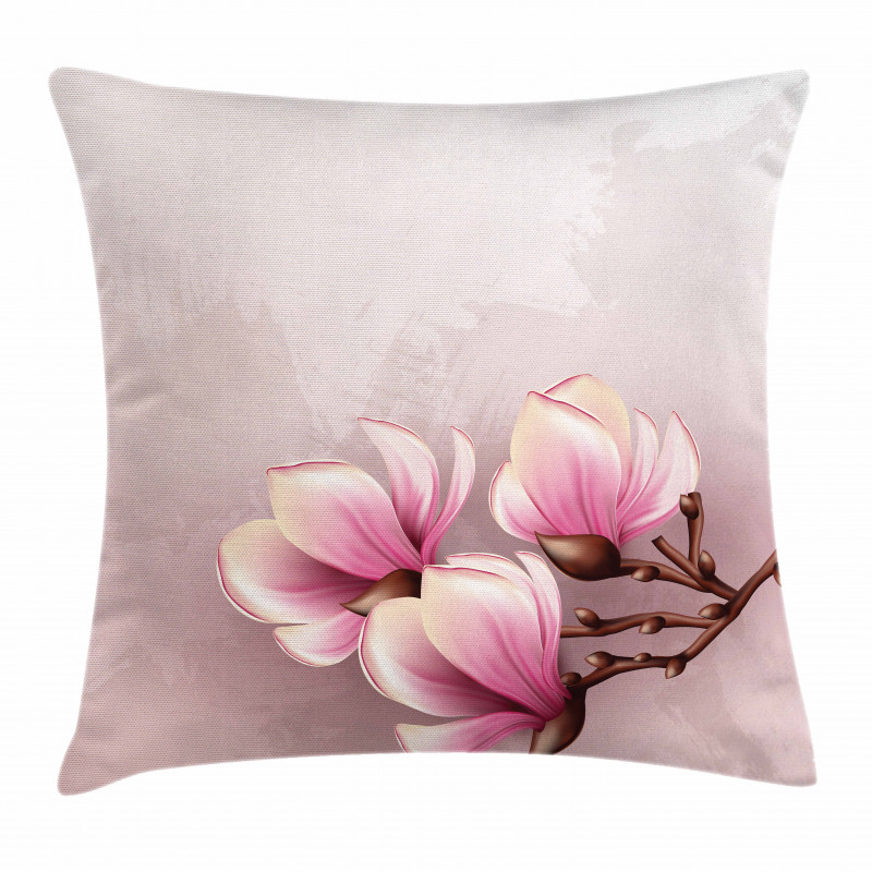 Fragile Flower Petals Pillow Cover