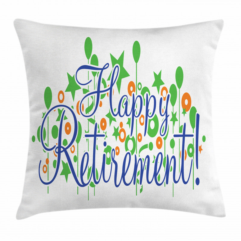 Calligraphy Balloon Pillow Cover