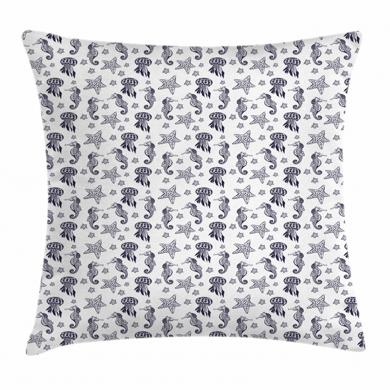 Tropical Underwater Pillow Cover