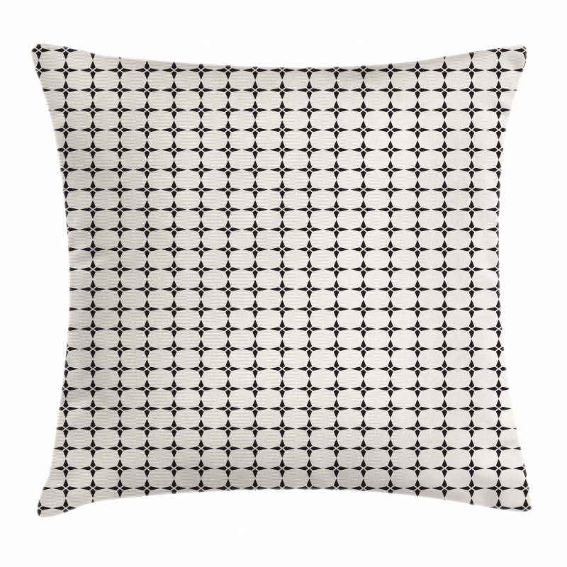 Geometric Stars Design Pillow Cover