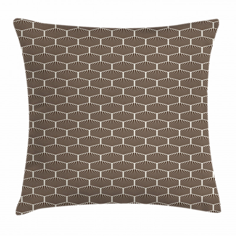 Stripped Hexagons Pillow Cover