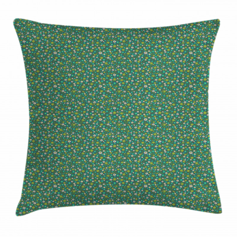 Colorful Spring Daisy Pillow Cover