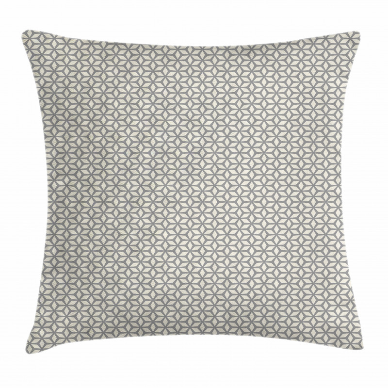 Rhombus Star Pattern Pillow Cover