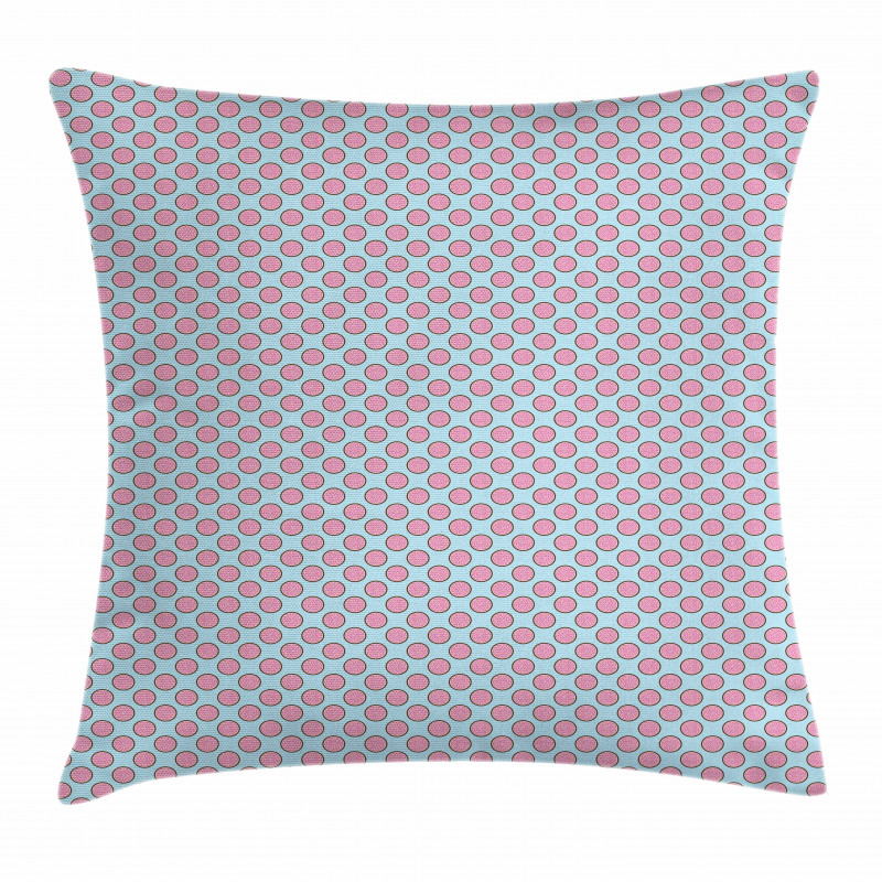 Yummy Pie Flat Design Pillow Cover