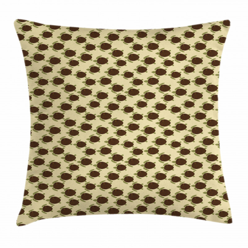 Swimming Animal Shells Pillow Cover