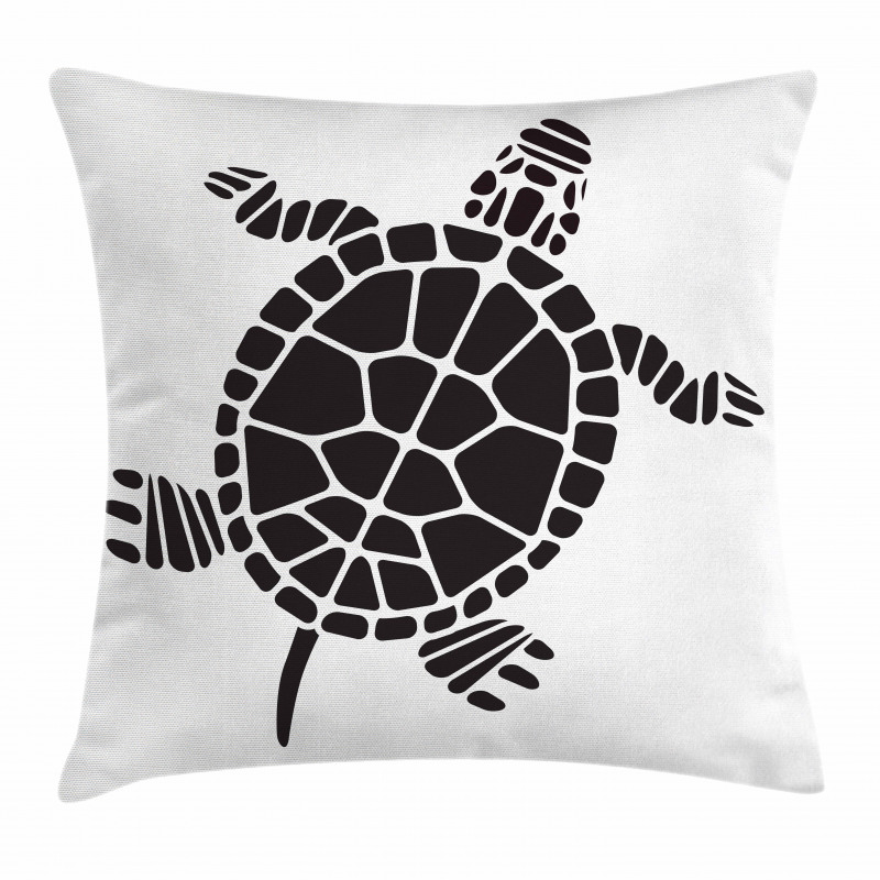 Geometric Shapes Motifs Pillow Cover