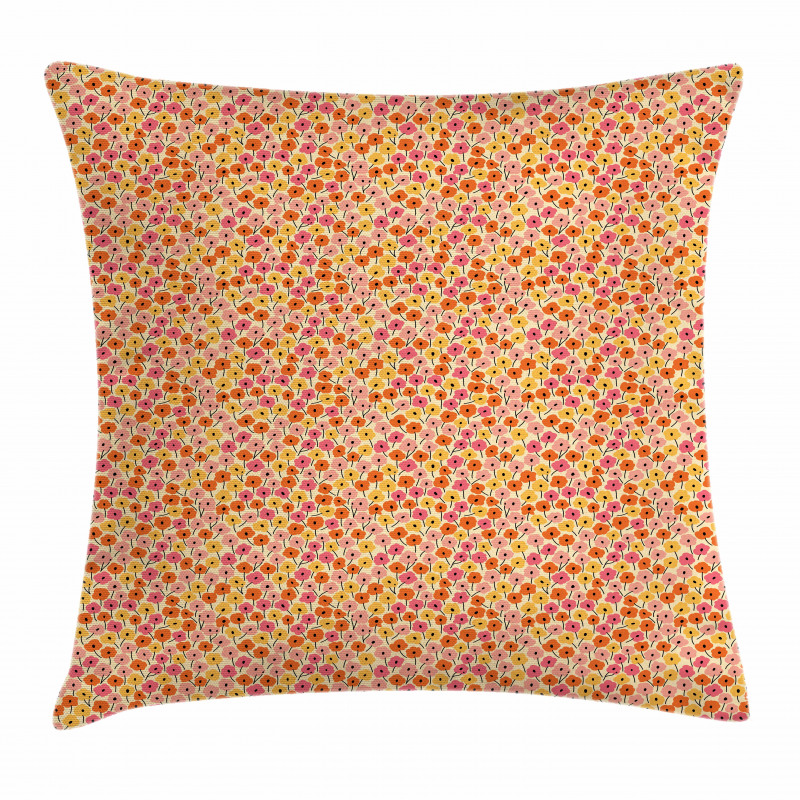 Botanical Nature Bloom Pillow Cover