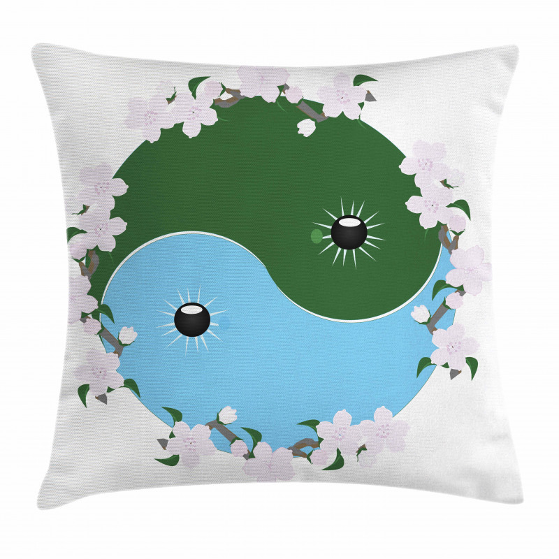 Cherry Blossom of Japan Pillow Cover