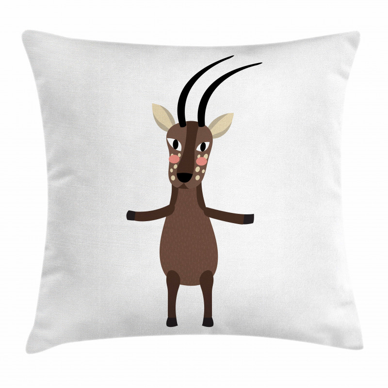 Split Hoove Saola Standing Pillow Cover