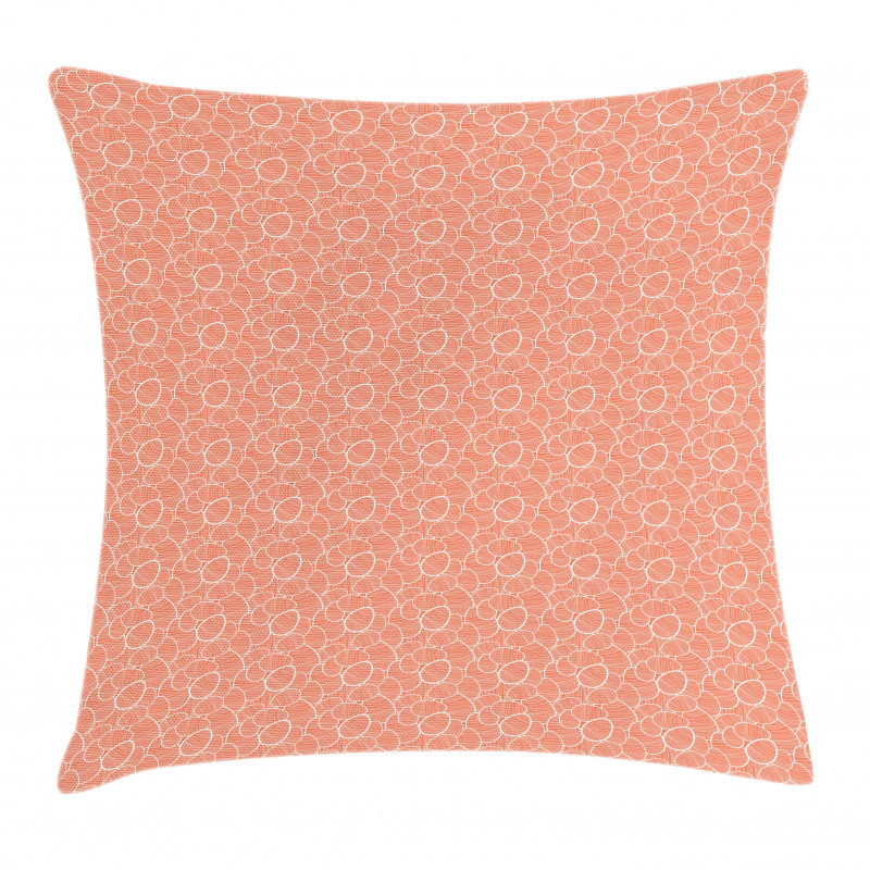Ornamented Easter Eggs Pillow Cover