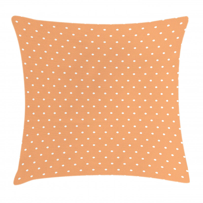 Polka Dot on Lace Mesh Pillow Cover