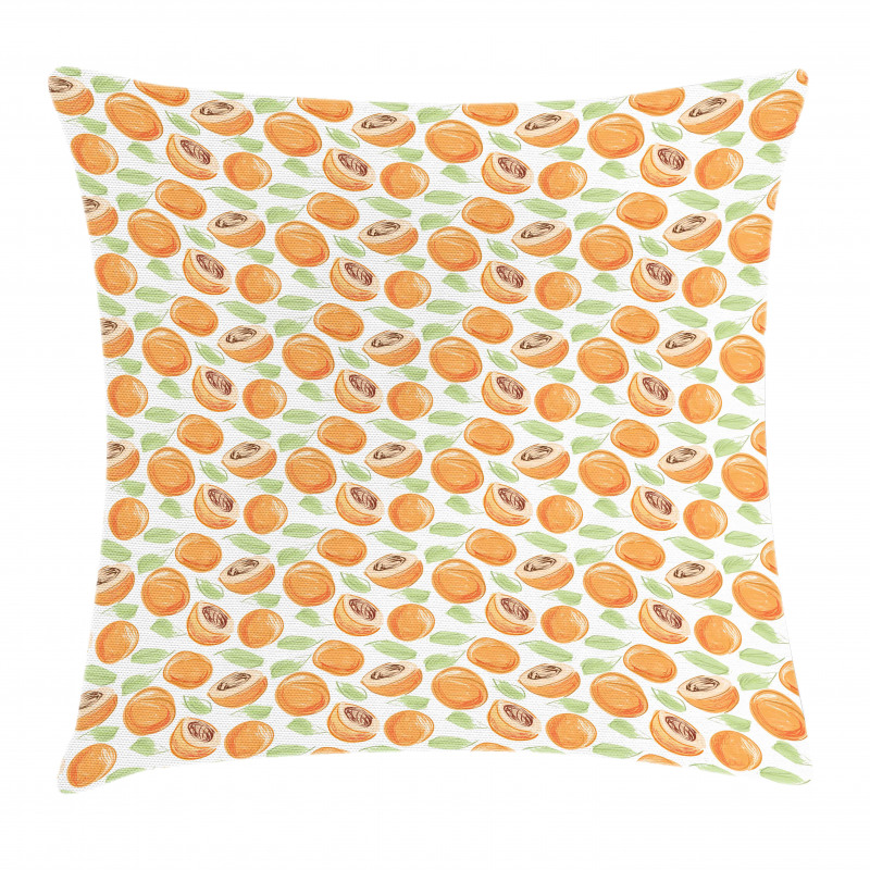 Watercolor Sketch Fruit Pillow Cover