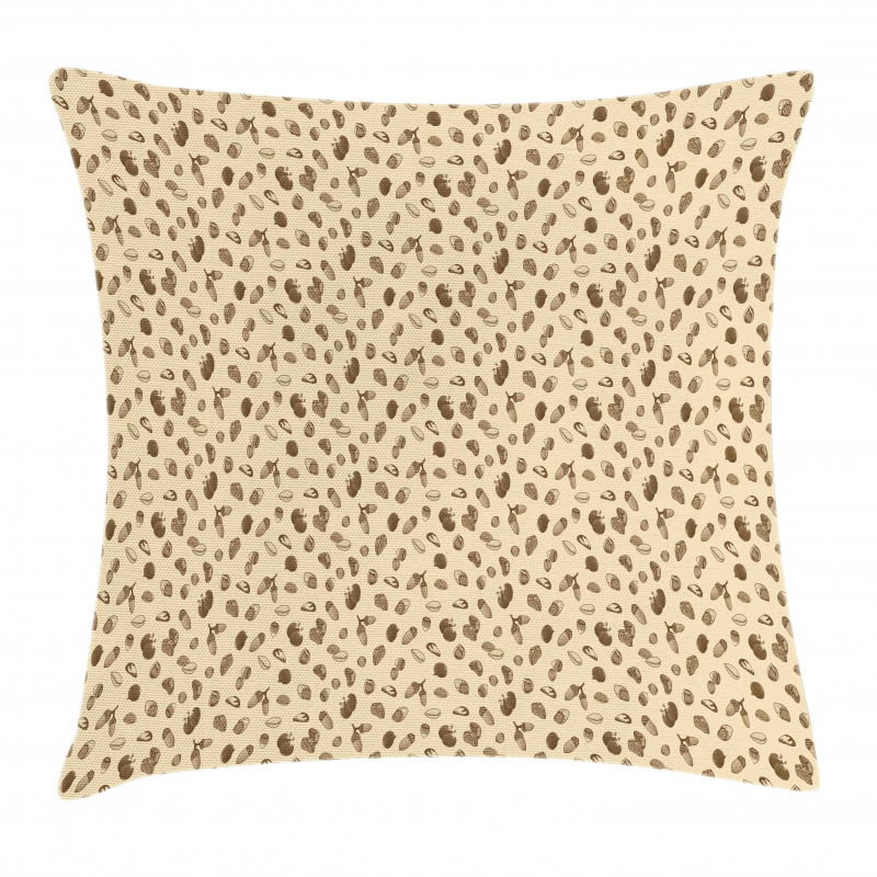 Natural Organic Seeds Pillow Cover