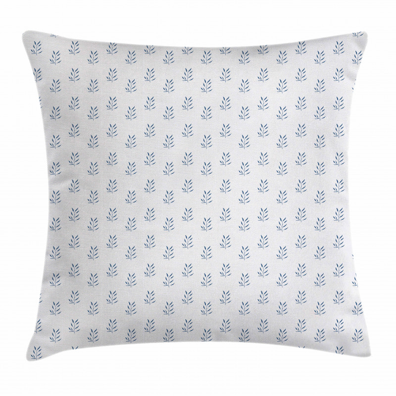 Meadow Herbs Pattern Pillow Cover